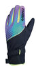 Chiba Kids Waterproof Gloves rainbow reflective/black M