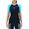 UYN Lady Bike Granfondo Shirt SH SL blackboard/danube blue S