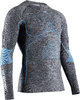 X-BIONIC Men Energy Accumulator 4.0 Melange Shirt LG SL grey dark grey melange/blue XL