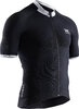X-BIONIC Men Invent 4.0 Cycling Zip Shirt SH SL opal black/arctic white S