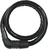 ABUS 1360/85 TRESOR STEEL-O-FLEX SCHLOSS black  