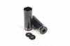 SALT SALT AM PEG 14MM, MIT 10MM ADAPT,  2 STKSTAHL, 105MM LANG, Ø36MM, SCHWARZ