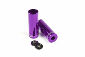 SALT AM peg, Ø36mm,100mm, 2 pcs. purpleforged steel, 14mm, incl. 3/8  adaptor