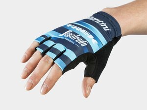 Handschuh Santini Trek-Segafredo Team Women M Blue/LightBlue