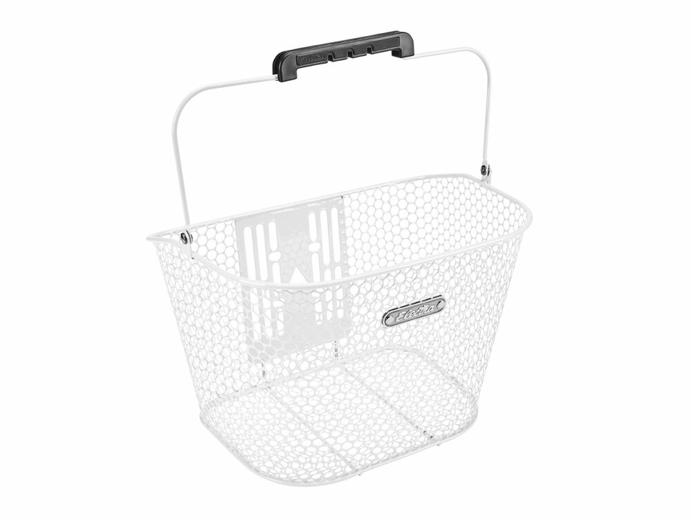 Electra Basket Honeycomb QR White Front