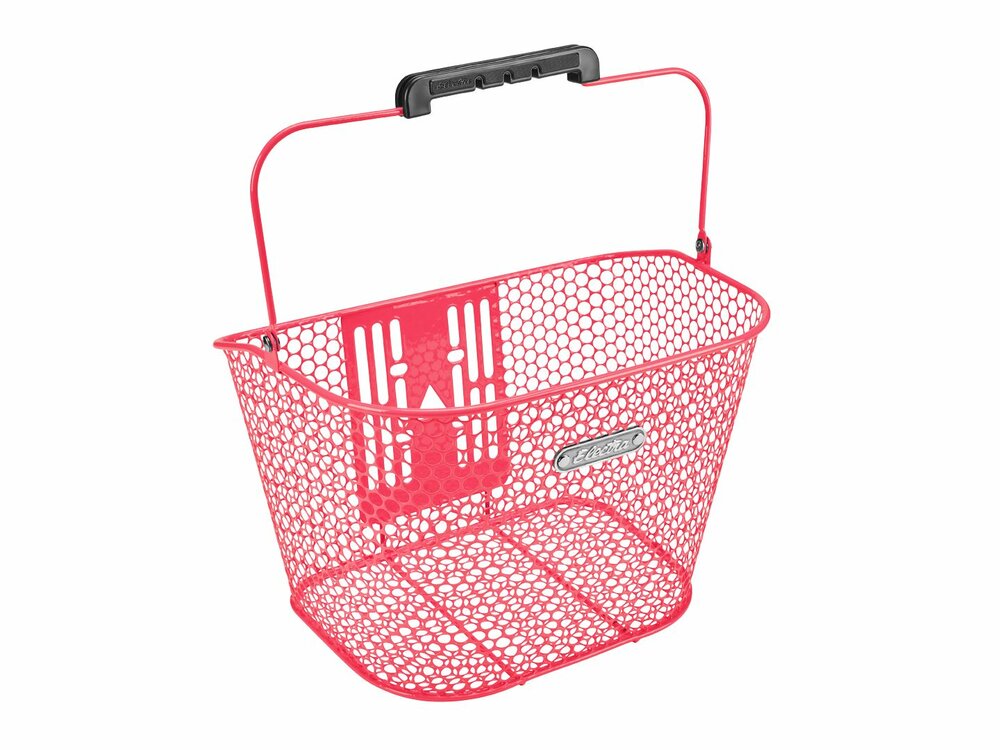 Electra Basket Honeycomb QR Hot Pink Front