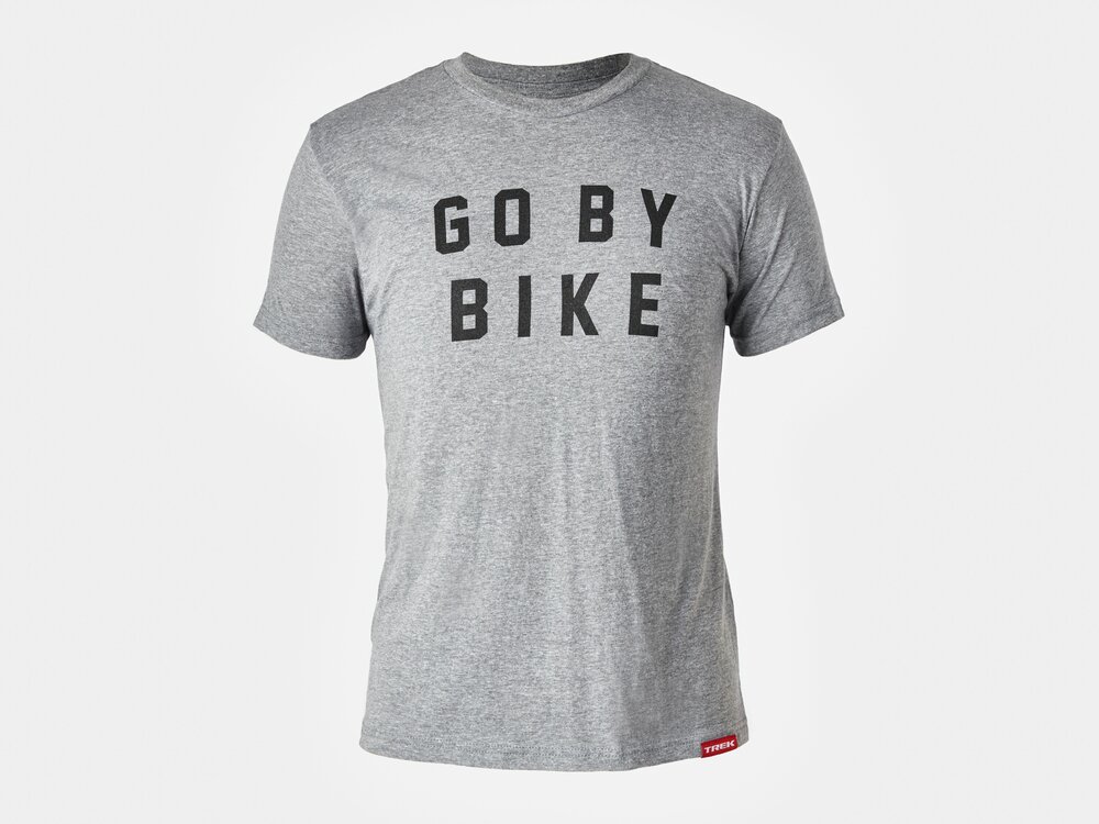 Shirt Trek Go by Bike T-Shirt XL Grey