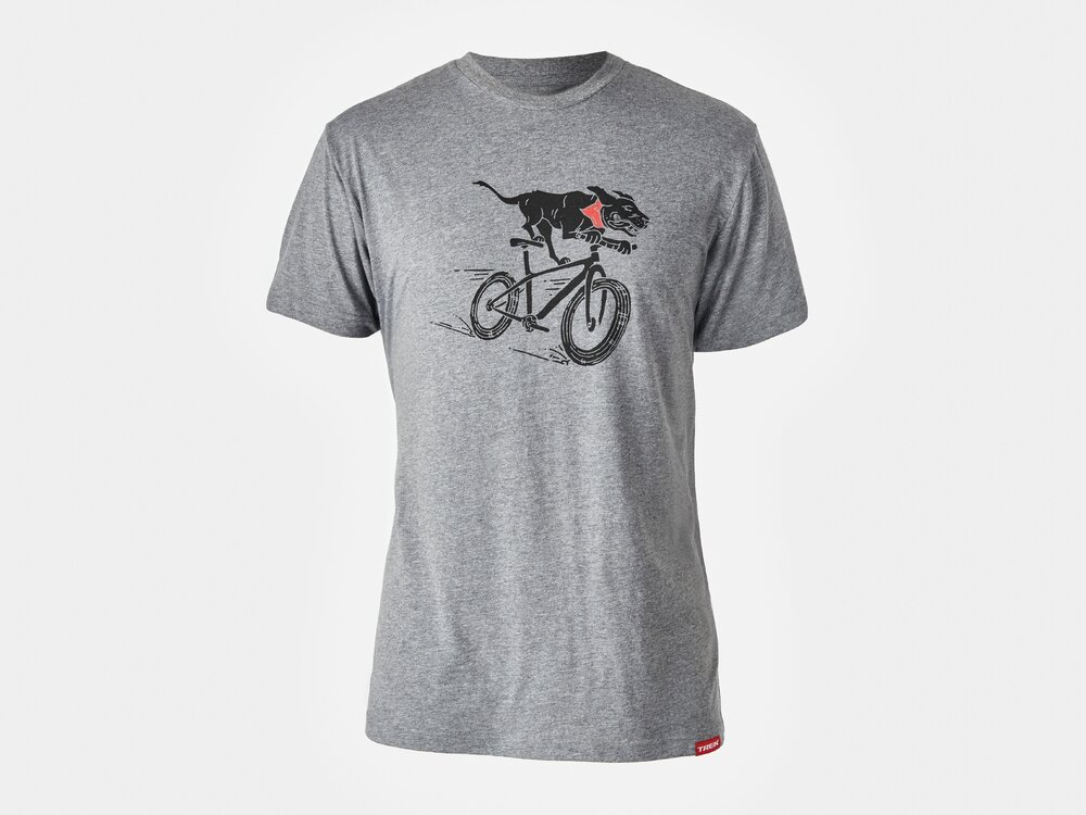 Trek Trail Dog T-Shirt S Grey