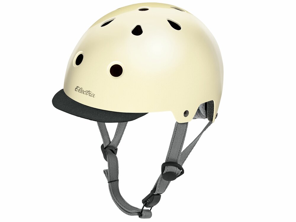 Electra Helmet Lifestyle Lux Cream Sparkle Medium CE