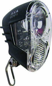 AXA Scheinwerfer Echo 15 LED Schalter schwarz offen