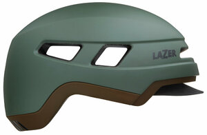 LAZER Unisex City Cruizer Helm matte dark green M