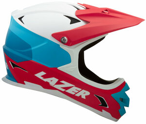 LAZER Unisex Extreme Phoenix+ ASTM Helm white blue red M