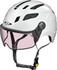 CP Bike CHIMAYO+ Urban Helmet visor vario white shiny M