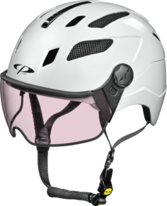CP Bike CHIMAYO+ Urban Helmet visor vario white shiny M