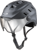 CP Bike CHIMO Helmet visor clear black matt S/M