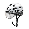 CP Bike CYLITE Helmet visor clear white matt/black shiny L/XL