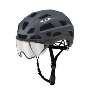 CP Bike CYLITE Helmet visor clear grey matt/black matt L/XL