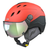 CP Ski CORAO+ Helmet red soft touch/black soft touch / Visor Nr.20 XL