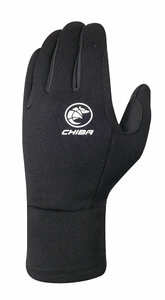 Chiba Polarfleece Gloves black S