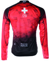 PEARL iZUMi ELITE Thermal LS Jersey SF Suisse Edition 2.0 red XS