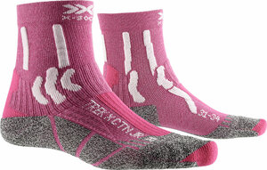X-SOCKS JR Trek X CTN flamingo pink/arctic white 27-30