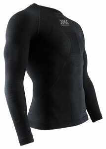 X-BIONIC MEN Merino Shirt LG SL black/black XL