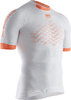 X-BIONIC MEN The Trick 4.0 Running Shirt SH SL arctic white/kurkuma orange S