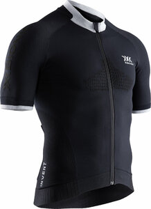 X-BIONIC Men Invent 4.0 Cycling Zip Shirt SH SL opal black/arctic white M