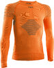 X-BIONIC JR Invent 4.0 Shirt LG SL sunset orange/ anthracite 10/11