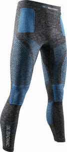 X-BIONIC Men Energy Accumulator 4.0 Melange Pants dark grey melange/blue L