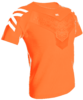 X-BIONIC MEN Twyce Run Shirt SH SL blazing orange/arctic white XL